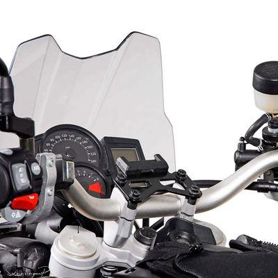互換品 BMW R 850/1150 RT R1150RT R850RT用 新型バイク用電話スタンドホルダー 電話ナビゲーションプレートブラケット モデル用ハンドルバーマウント_7