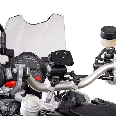 互換品 BMW R 850/1150 RT R1150RT R850RT用 新型バイク用電話スタンドホルダー 電話ナビゲーションプレートブラケット モデル用ハンドルバーマウント_8