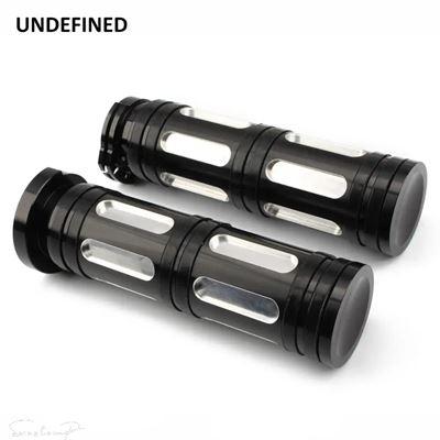 互換品 ハーレー 1インチ 25MM バイクハンドルグリップ CNC ハンドルバーグリップ ハーレー スポーツスター XL 1200 883 ダイナ ソフテイル ファットボ_3