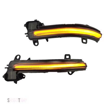 ブランド登録なし - 取り替えっこ品 サイドミラーインジケーターライトランプ F39用 LEDダイナミックウィンカーウインカーシーケンシ BMW X1 F48 F45 F46 X2 2016年~2018年