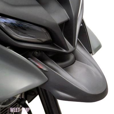 互換品 ヤマハ トレーサー9 GT 2021年 2022年 バイク用 クチバシ型ノーズコーンエクステンションカバー フロントホイールフェンダーエクステンダーカウ_2