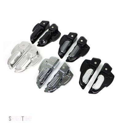 互換品 ピアジオ ベスパ PRIMAVERA/SPRINT 150 2013年-2019年 2020年 2021年用 バイク用フットレスト フットペグ ペダル フットレスト リアシート用フッ_4