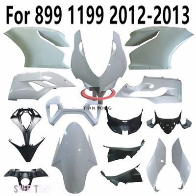 互換品 ドゥカティ 899 1199 2012-2012 未塗装 パック コンポーネント アクセサリー バイク