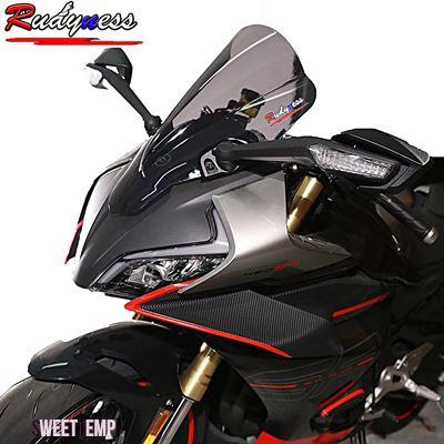 互換品 CFMOTO RUDYNESS バイクウィンドシールドスクリーン ブラックスモーク CF450SR 2022-2023用_3