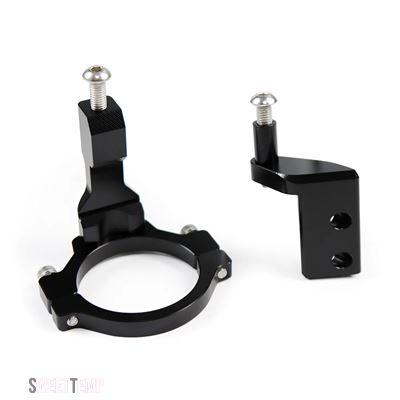互換品 CFMOTO 調整式ステアリングスタビライザー ステアリングダンパーマウントブラケット モトクロスキット 450SR 2022 2023用_6