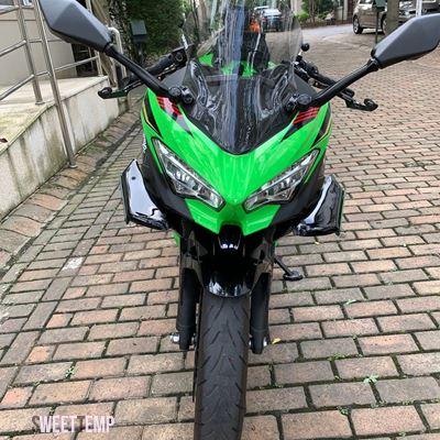 互換品 カワサキ ニンジャ 400 ニンジャ400用 DOWNFORCE SPOILERS 空力ウイングキット 固定ウイングレットフェアリングウイング アクセサリー_10
