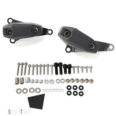 互換品 カワサキ ニンジャ ZX6R ZX-6R ZX 6R 636 2013年-2025年用 バイクエンジン保護サイドスライダー クラッシュパッド 落下防止プロテクター_2