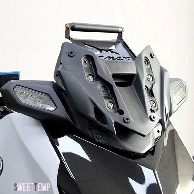 互換品 XMAX300 X-MAX 300 XMAX 携帯電話ホルダー GPSスタンドブラケット ヤマハ 2023年式用 ハンドルバー_3