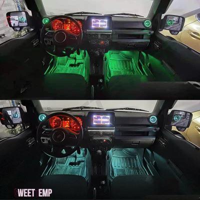 互換品】 スズキ 8色 エアコン吹き出し口用フットライト ムード