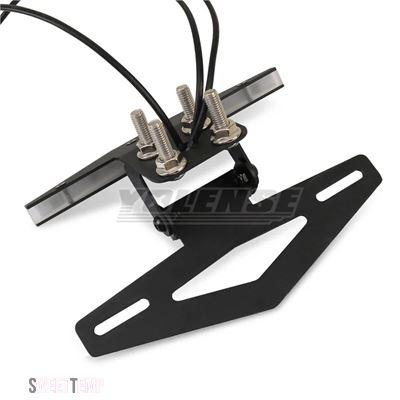互換品 カワサキ バイク一体型ナンバープレートホルダーLEDテールライトウィンカーライト ZX-6R ZX6R 2007-2018 2017_4