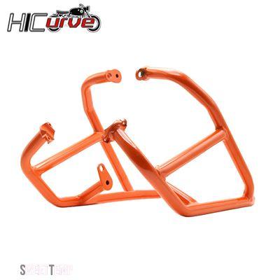 互換品 KTM NEW FOR 390 ADV ADVENTURE 390ADV 2020 2021 2022 バイククラッシュバーエンジンガードフレームスライダーロアバンパー落下防止プロテクタ_7