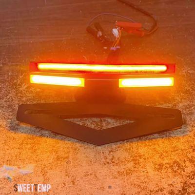 互換品 KTM バイク用リアテールライト ブレーキ ウィンカー 統合LEDライト ナンバープレートホルダーブラケット デューク790 デューク890 デューク 790_6