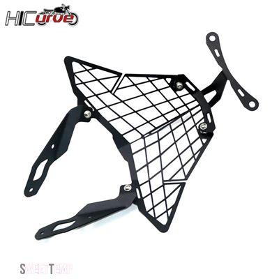 互換品 カワサキ バイク用CNCヘッドライトプロテクターグリルガードカバープロテクション ヴェルシス X300 ツアラー ヴェルシス X250 300X用