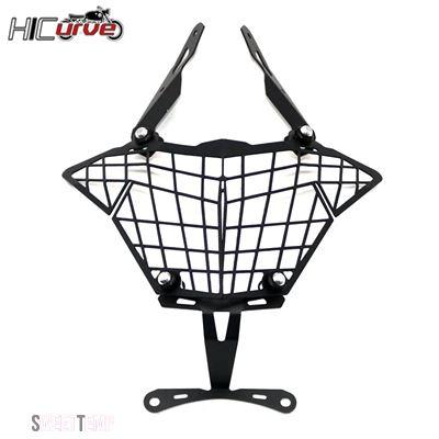 互換品 カワサキ バイク用CNCヘッドライトプロテクターグリルガードカバープロテクション ヴェルシス X300 ツアラー ヴェルシス X250 300X用