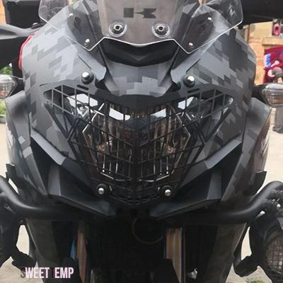 互換品 カワサキ バイク用CNCヘッドライトプロテクターグリルガードカバープロテクション ヴェルシス X300 ツアラー ヴェルシス X250 300X用