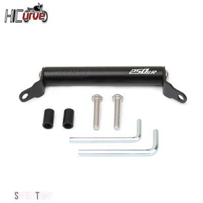 互換品 CFMOTO バイク用スマートフォンGPSナビゲーションプレートブラケットハンドルバーアダプターホルダー250SR 300SR 300 SR 2023適合_16