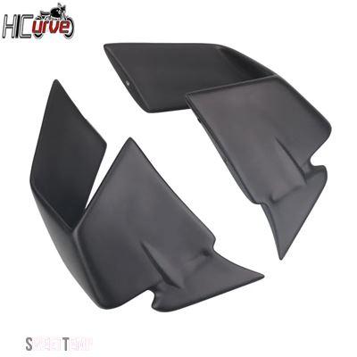 互換品 BMW バイク固定風ウィングフロント空力ウィングレットカーボンフェアリング S1000RR M1000RR S1000 RR 2019-2023