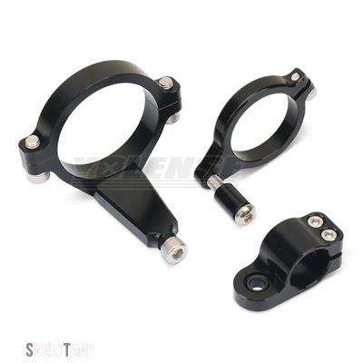 互換品 ZX-4R ZX-4RR ZX4R ZX25R用 CNC合金調整式ステアリングダンパー