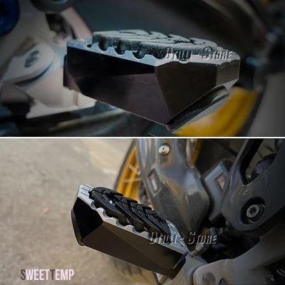 互換品 BMW R1250GS R 1250 GS ADV 2020-2023 R1200GS R 1200 GS ADVENTURE用 新型バイクアクセサリー フットレスト フットペグ フットペグ ペダル_6