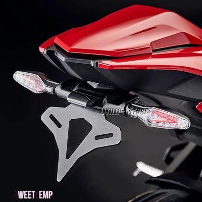 互換品 BMW S1000RR 2019-2022 S1000R 2021 M1000R 2019-2023用 新型バイクテールマウントナンバープレートブラケットリアブラケットアクセサリー_3