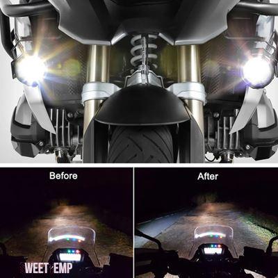 互換品 BMW R1200GS F850GS F750GS F 850GS 750GS 1250GS GS LC ADVENTURE R1200GS 40W バイク用 LED フォグランプ補助アセンブリ_5