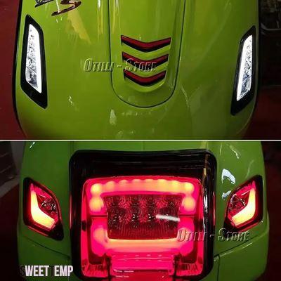 互換品 ピアジオ ベスパ GTS 300 GTS150 GTS250 GTS300用 新型 LED フロント/リア ウィンカーライト GTV250 GTV300用_7