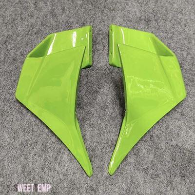 互換品 カワサキ ニンジャ 400 ニンジャ400 2018 2019 2020 2021 2022 2023 バイク用エアロウィングレット ウィングフェアリング ウィンドシールドスポ_8