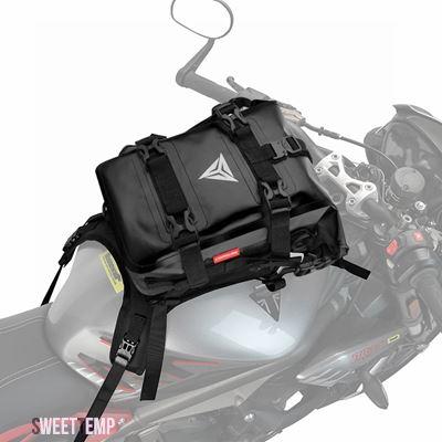 互換品 8L バイク燃料タンクバッグセット オイルタンクバッグ ツーリング用バックパック モトクロス用 汎用 ベース付き アウトドア用パック_7