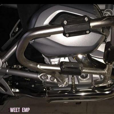 互換品 バイク用バンパーエンジンガード保護ブロック 優れた 22/25/28MMクラッシュバー 汎用 車両用ブラック_5