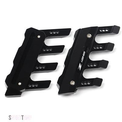 互換品 カワサキ 5色 Z125 Z250 Z300 Z400 バイク用 CNC フロントフェンダー スライダー サイドプロテクションガード アクセサリー_9