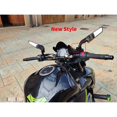 互換品 ホンダ CB600F CB919 CB599 CB600 HORNET CB500X/F用 汎用 バイクミラー ウインドウイングサイドバックミラー_20