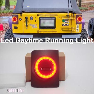 互換品 LED テールライト ランニング用ブレーキライト バックライト
