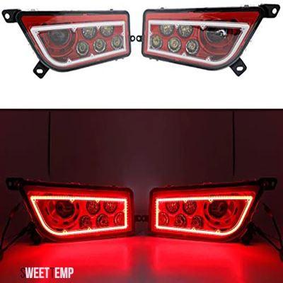 互換品 ヤマハ 2014年2016年式ポラリスRZR 900 S RZR XP 1000用LED H4ヘッドライト ターボオレンジ UTV ATV用LEDヘッドライト