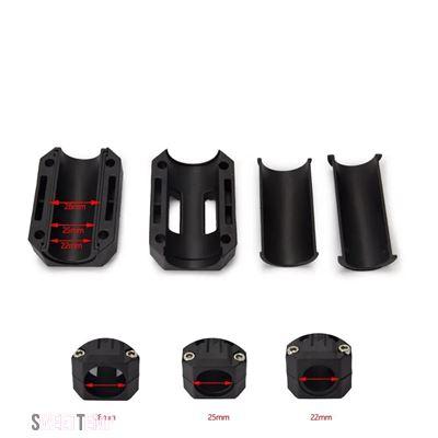 互換品 ホンダ KTM BMW R1200GS ADV F700GS F800GS用 モトエンジンガード バンパー保護装飾ブロック 22/25MM クラッシュバー アクセサリー_9