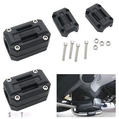 互換品 ホンダ KTM BMW R1200GS ADV F700GS F800GS用 モトエンジンガード バンパー保護装飾ブロック 22/25MM クラッシュバー アクセサリー_11