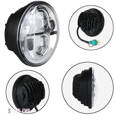 互換品 ハーレー ダビッドソン 5.75"LEDヘッドライト 5 3/4"LED アイアン883 ダイナストリートボブ FXDBスポーツスター用ヘッドライトキット_7