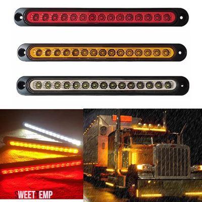 互換品 汎用 LEDテールリアランプ 貨物自動ピックアップ用 ウィンカー