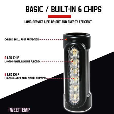 互換品】 ハーレー ダビッドソン レッド ブルー 緊急用ストロボライト