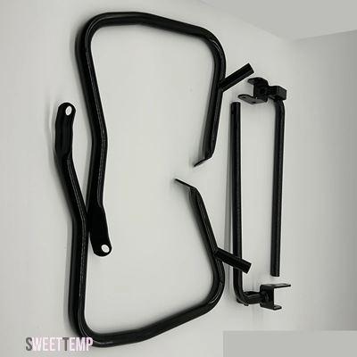 互換品 ハーレー ダビッドソン サドルバッグガード クラッシュバーブラケットバー ツーリング用 ニューCVOストリートグライドロードFLHXSE FLTRXSE 2023