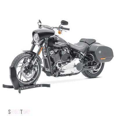 互換品 ハーレー ダビッドソン ソフテイルスポーツグライド2018-2024用サドルバッグガード