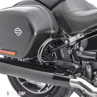 互換品 ハーレー ダビッドソン サドルバッグガード ソフテイルスポーツグライド 2018年〜2024年