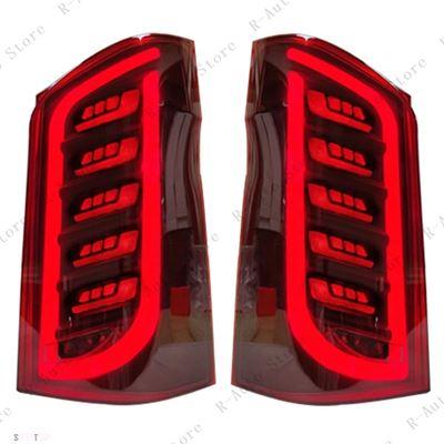 互換品 メルセデス ベンツ Vito W447 V260 V250 V220 2014年-2021年用 車用 LED テールライトアセンブリ ダイナミックターンシグナルランプ ブレーキリバ_6