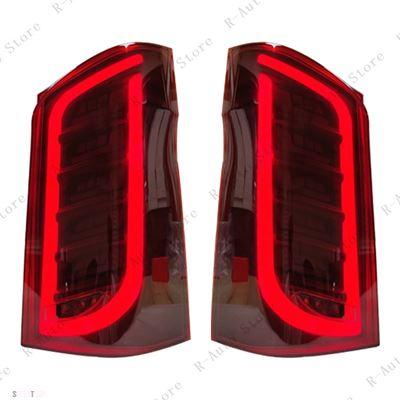 互換品 メルセデス ベンツ Vito W447 V260 V250 V220 2014年-2021年用 車用 LED テールライトアセンブリ ダイナミックターンシグナルランプ ブレーキリバ_7