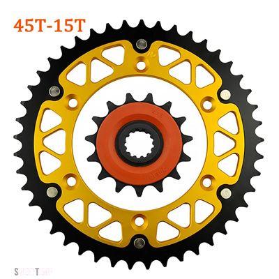 互換品 スズキ 45T~52T 13T 15T フロントリア スプロケット チェーンホイール DR250 DR350 RM250 RM250P RV90 RM 250 DR 350 DR-Z DRZ 400_17