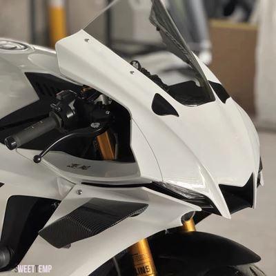 互換品 YZF R1 2015-2022 R6 固定翼フェアリング ヤマハ アクセサリー 空力ウイング 2017-2021用 小型ウイングスポイラー_7