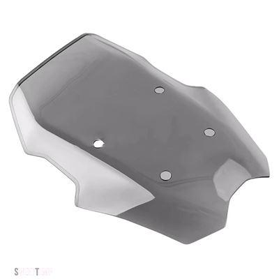 互換品 BMW 2018 2019 2020 2021 2022 C400 X C 400X フロントガラス用 延長ライズ ウィンドシールド ダブルバブル スモーク_3
