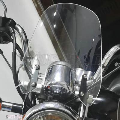互換品 モトグッツィ フロントスクリーン 2008年〜2020年式V7 750 II III用ストーンレーサーラフスペシャルカーボンミラノフロントスクリーンブラケット