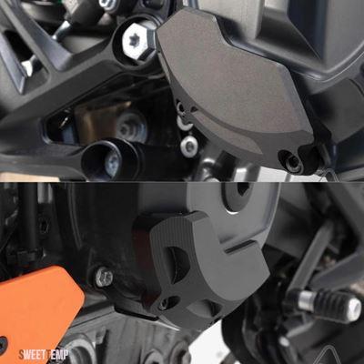 互換品 KTM 790 Duke用エンジンスライダーガードカバークラッシュプロテクターフレームスライダークラッシュパッド Duke 790 2018-2023 2022 2021 2020_7