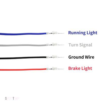 互換品 ハーレー ダビッドソン スモークレンズ LED サドルバッグラッチライト アクセントランプ ツーリング ロードエレクトラストリートグライドリミテ_3