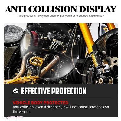 互換品 ハーレー ダビッドソン フロントクラッシュバーブラック ハイウェイエンジンガードプロテクター ツーリングロードグライドFLHT FLHX ロードキン